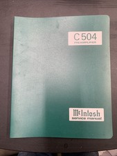 Manuali di servizio McIntosh