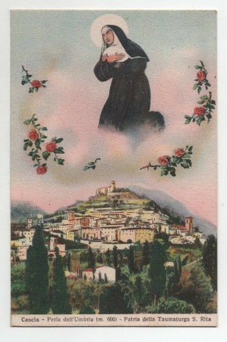 Antica cartolina religiosa - cartolina,