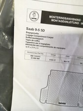 TAPPETI NUOVI ORIGINALI SAAB