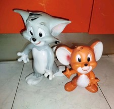 Pupazzi Gomma Tom & Jerry Ledraplastic Ledra No Italocremona Rubbertoys Disney 