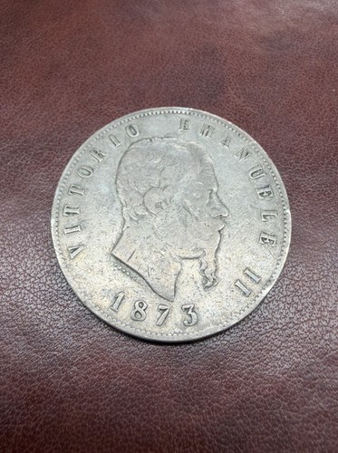 Moneta lire 1873 - moneta,