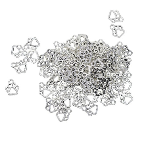 100 pezzi argento tibetano - 100, d'argento