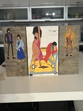 Quadro Lupin III. Pirografia Su legno