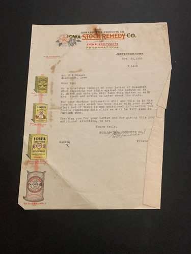 Carta intestata iowa - intestata,