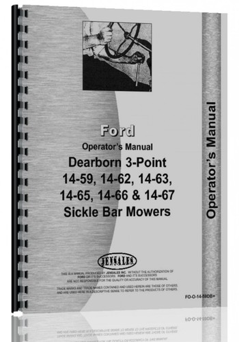 Ford dearborn sickle bar mower - ford,