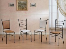 Sedia in ferro battuto