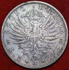 Italia 2 Lire 1902 Vittorio