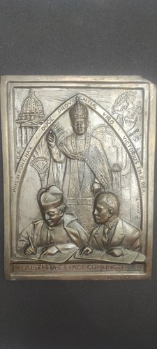 Placca zama bronzato patti - zama,