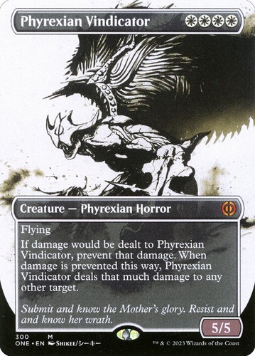 Magic mtg phyrexian vindicator - phyrexian,