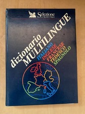 dizionario multilingue italiano inglese francese tedesco spagnolo selezione dal