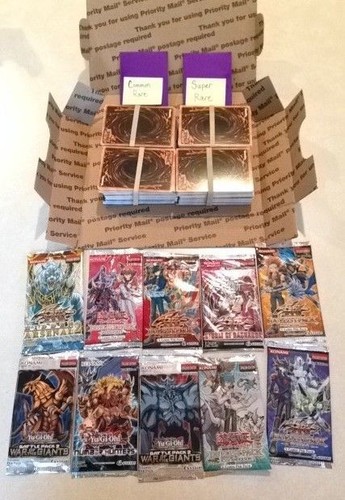 Lotto 400 carte yugioh commons - carte,