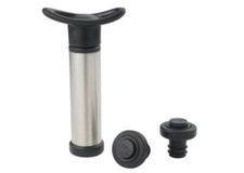 POMPA SALVAVINO SALVA VINO PER SOTTOVUOTO CON 2 TAPPI ERMETICI EVA