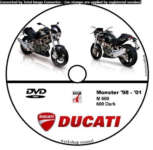 Ducati monster 600 dark 1998 - 600,