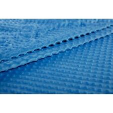 Tessuto peluche MINKY AZZURRO