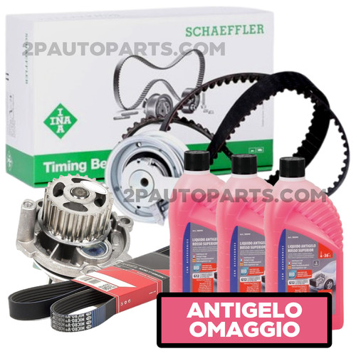Kit distribuzione pompa acqua - distribuzione,