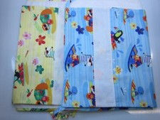 SET ASILO 4 PEZZI "HAWAII" CON AIDA DA RICAMARE O PERSONALIZZATO