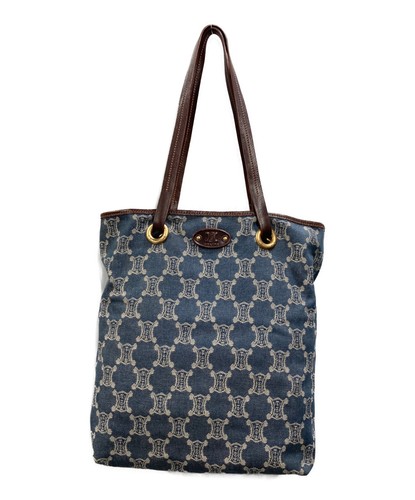 Celine pari macadam denim tote - celine,
