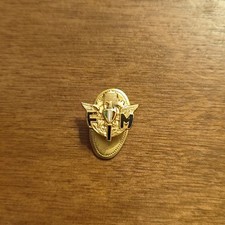 Distintivo FIM FEDERAZIONE ITALIANA MOTOCICLISMO  PRODUTTORE BERTONI MILANO