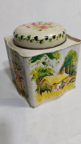 Antica scatola latta - scatola, di
