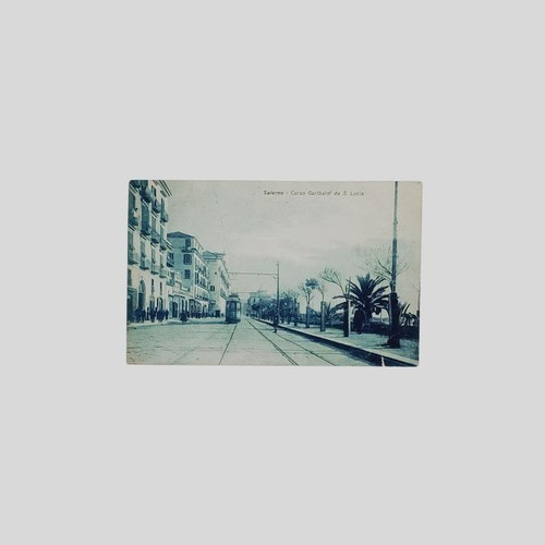 Cartolina epoca salerno - cartolina, d'epoca