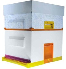 La 9 Favi Jolly fondo mobile completa di telai infilati al nido e al melario