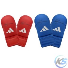 GUANTINI DA KUMITE ADIDAS VINILE WKF rosso/blu
