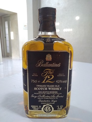 Ballantine twelve years - twelve, 12