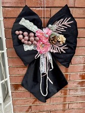 Decorazione fuori porta Natale