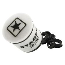 Filtro aria Stage6 Racing doppio strato piccolo bianco per scooter quad ciclomotore Sansone