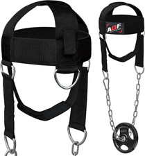 Allenamento Collo, Boxe & Fitness Neck Builder Straps, Regolabile Head Harness C