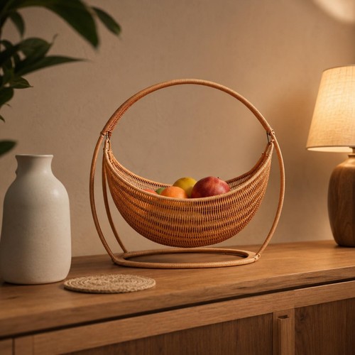 Cesto culla base curva - cesto,
