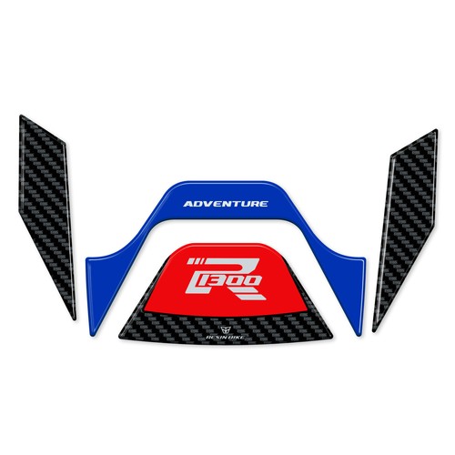 Adesivi moto puntale - 3d,