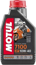 Lubrificante Motore 100% sintetico MOTUL 7100 "10W-40 4T" JASO MA2 x Moto 1litro