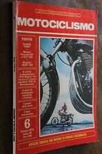 Motociclismo Giugno 1973 Laverda 1000 Benelli Tornado S2 e 2C 125 Mondial RCE