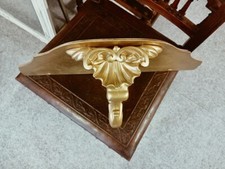 Console Da Parete Tavolo Da Parete In Oro In Legno