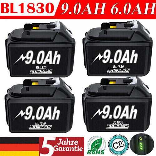 Per makita batteria 18v 0ah - batteria, 9,0ah