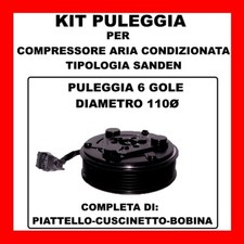 KIT PULEGGIA COMPRESSORE AC