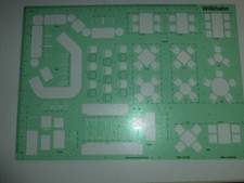 Stencil da disegno Wilkhahn scala 1:50
