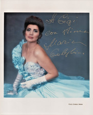 Autografo maria guleghina - autografo,