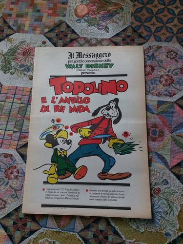 Disney allegato messaggero - disney, il