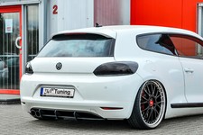 Attacco Posteriore Fresato Diffusore Flaps in ABS Adatto per VW Scirocco 3