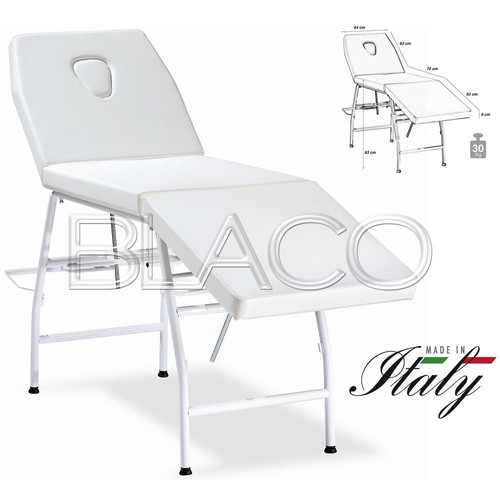 Lettino massaggi ale bianco - massaggi,
