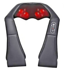 MASSAGGIATORE PER COLLO E SPALLE, MASSAGGIATORE CERVICALE 3D SHIATSU DEI TESSUTI