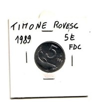 Italia lire 1989 - 5, timone