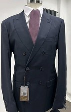 ABITO UOMO DOPPIO PETTO NERO