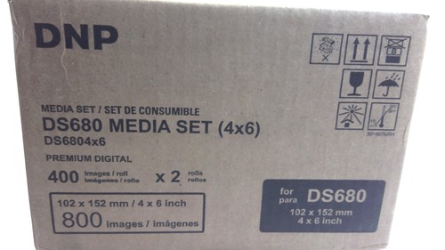 Dnp ds680 media set 4x6 - media,