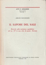 Il sapore del sale. Ricerche