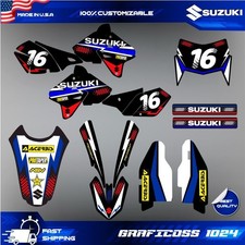 suzuki drz400sm drz400se drz400 supermoto kit grafica decalcomanie stickers...