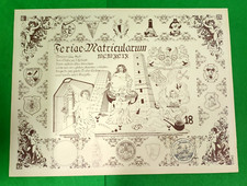 DIPLOMA GOLIARDICO GOLIARDIA BOLOGNA Università STUDENTI VINTAGE PERGAMENA UNIBO