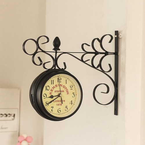 Doppia faccia orologio - doppia,